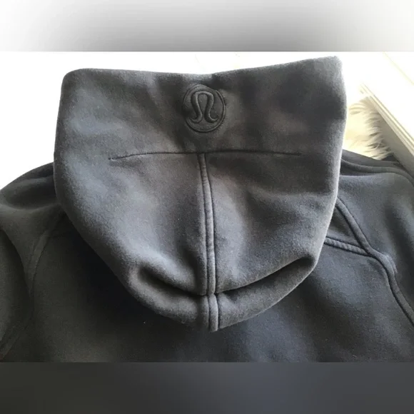 Lululemon oversized full-zip scuba black xs/s! - Picture 9 of 11